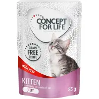 Concept for Life 24x85g Sensitive Cats lammas kastikkeessa tai hyytelössä -kissanruoka