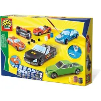 SES Creative Casting & Painting - Cars - Multi/patterned - ONE SIZE