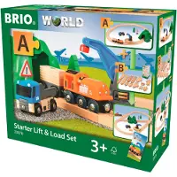 BRIO World - 33878 Starter Lift and Load Junasetti One Size Vihreä One Size Pojat, Tytöt