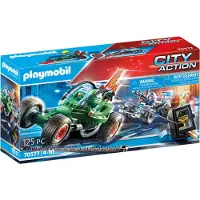Playmobil City Action Poliisi Go-Kart Pakomatka Leikkisetti