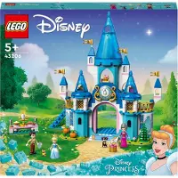 LEGO POISTO LEGO 43206 Disney - Tuhkimon ja prinssi Uljaan linna