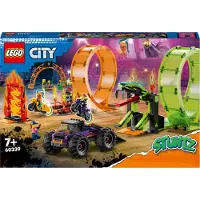 LEGO 60339 City - Kahden silmukan stunttishow’n areena