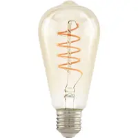 Eglo LED-lamppu ST64 Spiral 4W/822 270 lumen amber 3-step dimmable E27