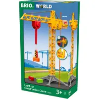 BRIO Crane With Lights 33835 Rakennuspeli