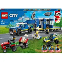 LEGO 60315 City - Poliisin liikkuva komentokeskus