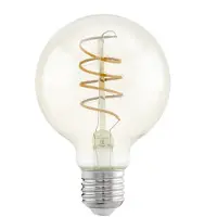 Eglo LED-lamppu G80 Globe 4W/822 270 lumen clear 3-step dimmable E27