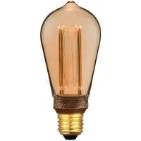 Eglo LED-lamppu LEDE27 valaiseva, kullanruskea E27