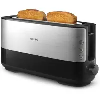 Philips Viva Collection HD2692/90 toaster 1 slice(s) 1030 W Black, Metallic