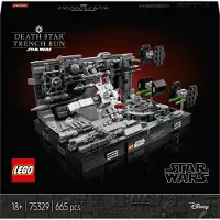 LEGO POISTO LEGO 75329 Star Wars - Kuolemantähden taisteluhaudat ‑dioraama