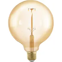 Eglo E27 G125 4,5W 400LM 2200K 3-KOLMIOINEN KELTAINEN AMBER