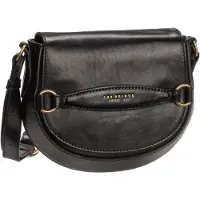 The bridge Bettina Crossbody-laukku Nahka 22 cm Musta