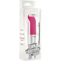 Toyjoy Funky Viberette - Klitoriskiihotin, g-pisteelle, aloittelijoille, helppokäyttöinen, pinkki
