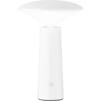 FHL Easy! Pinto LED-pöytävalaisin, CCT, valkoinen Pinto, himmennettävä, Valkoinen/opaali, Synteettinen materiaali, Moderni, pöytävalaisin