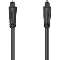 Hama Toslink optinen äänikaapeli, 0.75 m, musta