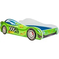 Kobi Meble Lastensänky Car II patjalla, 150 cm x 74 cm x 44 cm