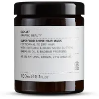 Evolve Organic Beauty Superfood Shine Hair Mask, 180ml