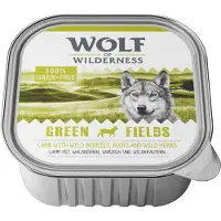 Wolf of Wilderness Adult Green Fields lammas koiranruoka