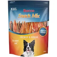 Rocco 1kg mix: Rolls kananrinta, Chings kananrinta -koiranherkut