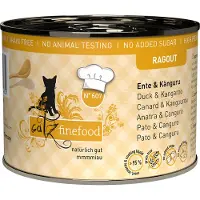 Catz Finefood 6x190g Ragout kenguru & ankka kissan märkäruoka