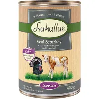 Lukullus 6x400g Senior koiranruoka