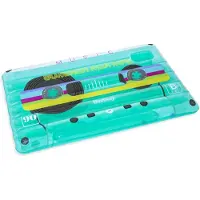 Bestway 1.74M X 1.17M Retro Beats Pool Float - Blue - ONE SIZE