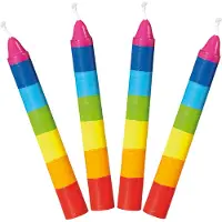 Goki Candles Rainbow 10 pcs.