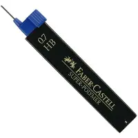 Faber-Castell 120702, 2B, Musta, 0,7 mm, Perfect Pencil II, Perfect Pencil III, Laatikko, 12 kpl