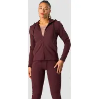 ICANIWILL Stride Zipper Hoodie, Burgundy
