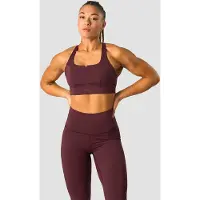 ICANIWILL Stride Sports Bra Burgundy