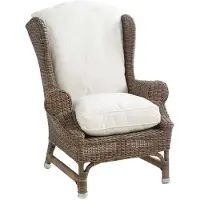 Rivièra Maison , Nicolas wingback nojatuoli keinotekoinen rottinki