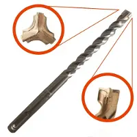 Diager Betoniporanterä Booster Plus; SDS-plus; 18x250/310 mm