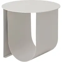 Bloomingville Cher sivupöytä Ø 43 cm Harmaa