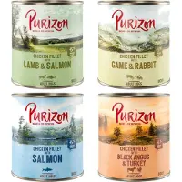 Purizon 24x800g lajitelma -koiranruoka