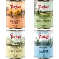 Purizon Original Adult 6 x 400 g - lajitelma (4 makua)