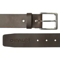 Chevalier Halton Leather Belt Men Leather Brown 105