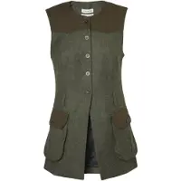 Chevalier Felisa Shooting Tweed Vest Women Misty Green 40W