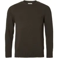 Chevalier Wykin Wool Pullover Men Dark Brown S