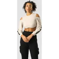 ICANIWILL Stance Cropped Long Sleeve Beige