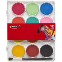 Penol Jumbo standard 12 väriä vesivärit