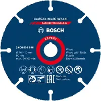 Bosch Katkaisulaikka 2608901196; 76x10 mm