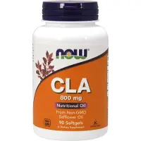 Now CLA (Konjugoitu linolihappo) 800 mg - 90 pehmytkapseliä