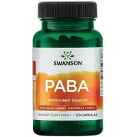 Swanson Health PABA, 500 mg - 120 kapselia