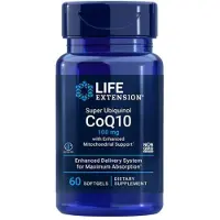 Life Extension Super Ubiquinol CoQ10 100 mg - 60 kapselia