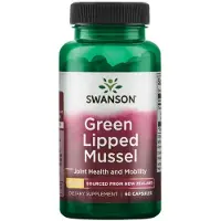 Swanson Health , Vihreä Lippisimpukka, 500 mg, 60 Pillereitä