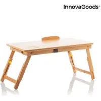 InnovaGoods Taitettava bambu-sivupöytä Lapwood