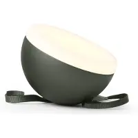 New Works Sphere ladattava valaisin, vihreä