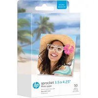 HP Sprocket Zink paper 3,5x4,25 50-pack mobiilitulostinpaperi