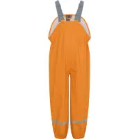 Color Kids Pants Pu - W. Suspender - Orange - 98