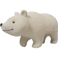Filibabba Polly the Polar Bear Purulelu Valkoinen One Size Pojat, Tytöt