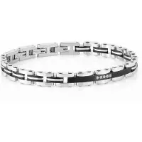 Nomination Strong Steel with Black Ceramic rannekoru 028301 004
